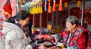 寧夏西吉：年貨大集迎新春